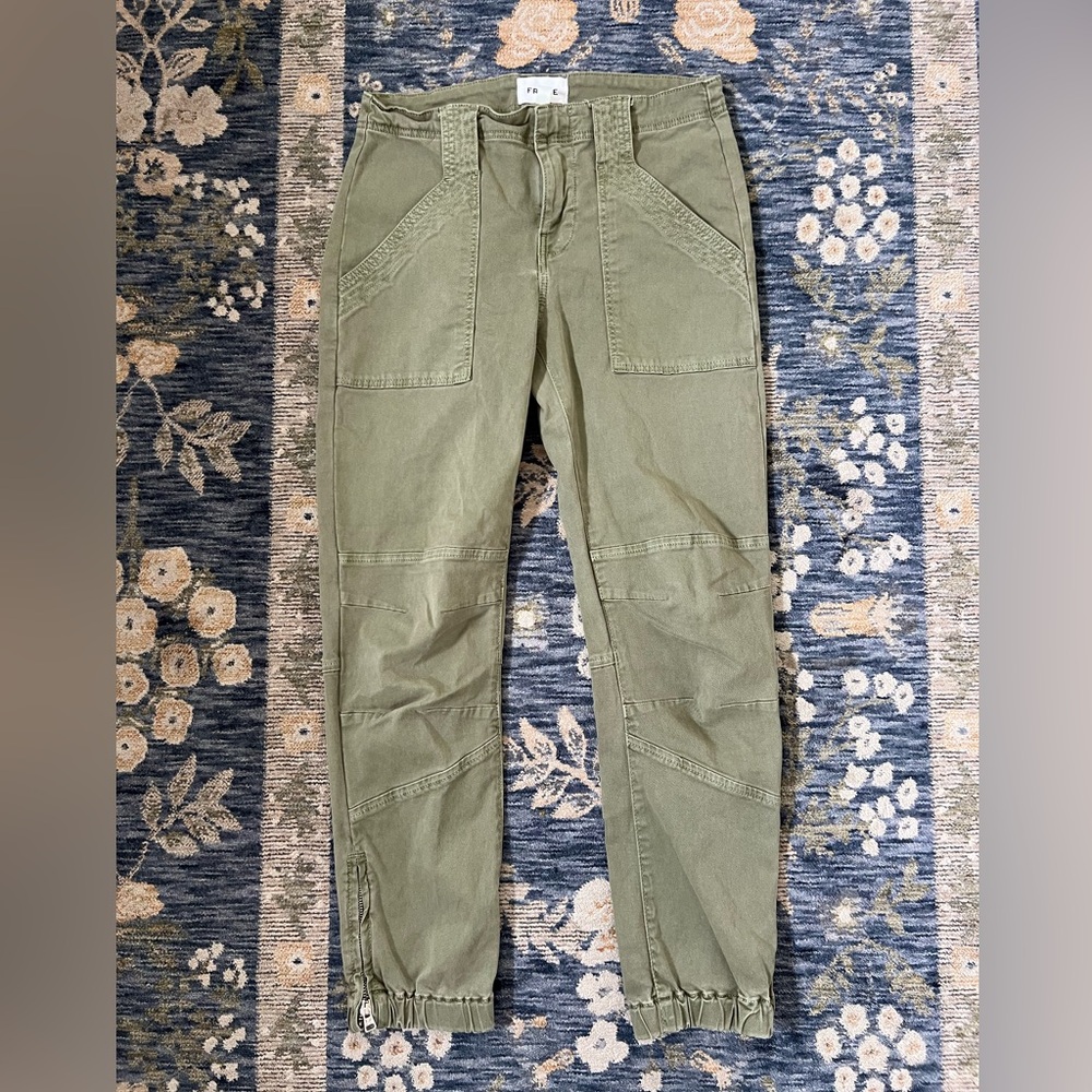 FRAME Denim Green Utility Jogger